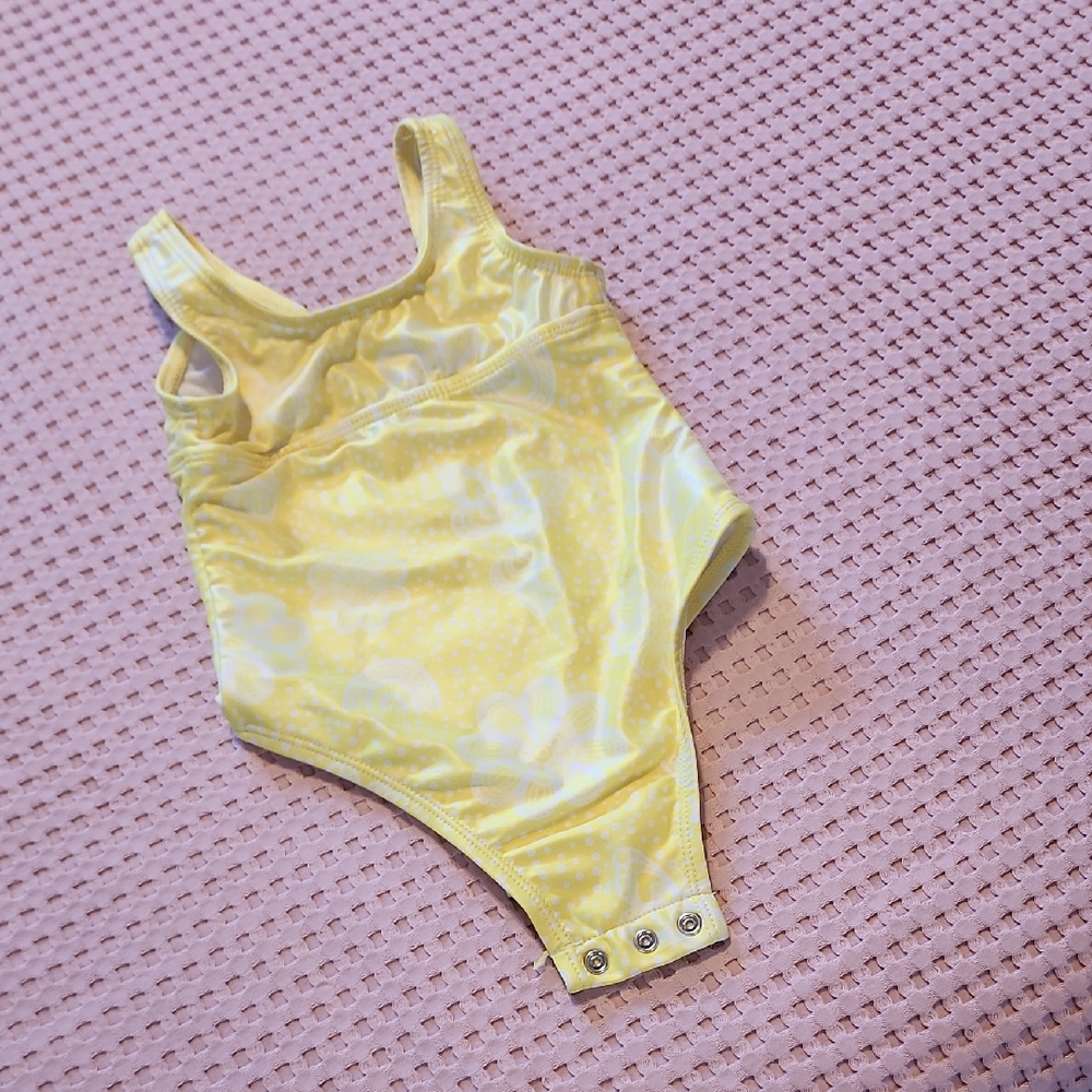 George Kids Yellow One Piece Swimsuit